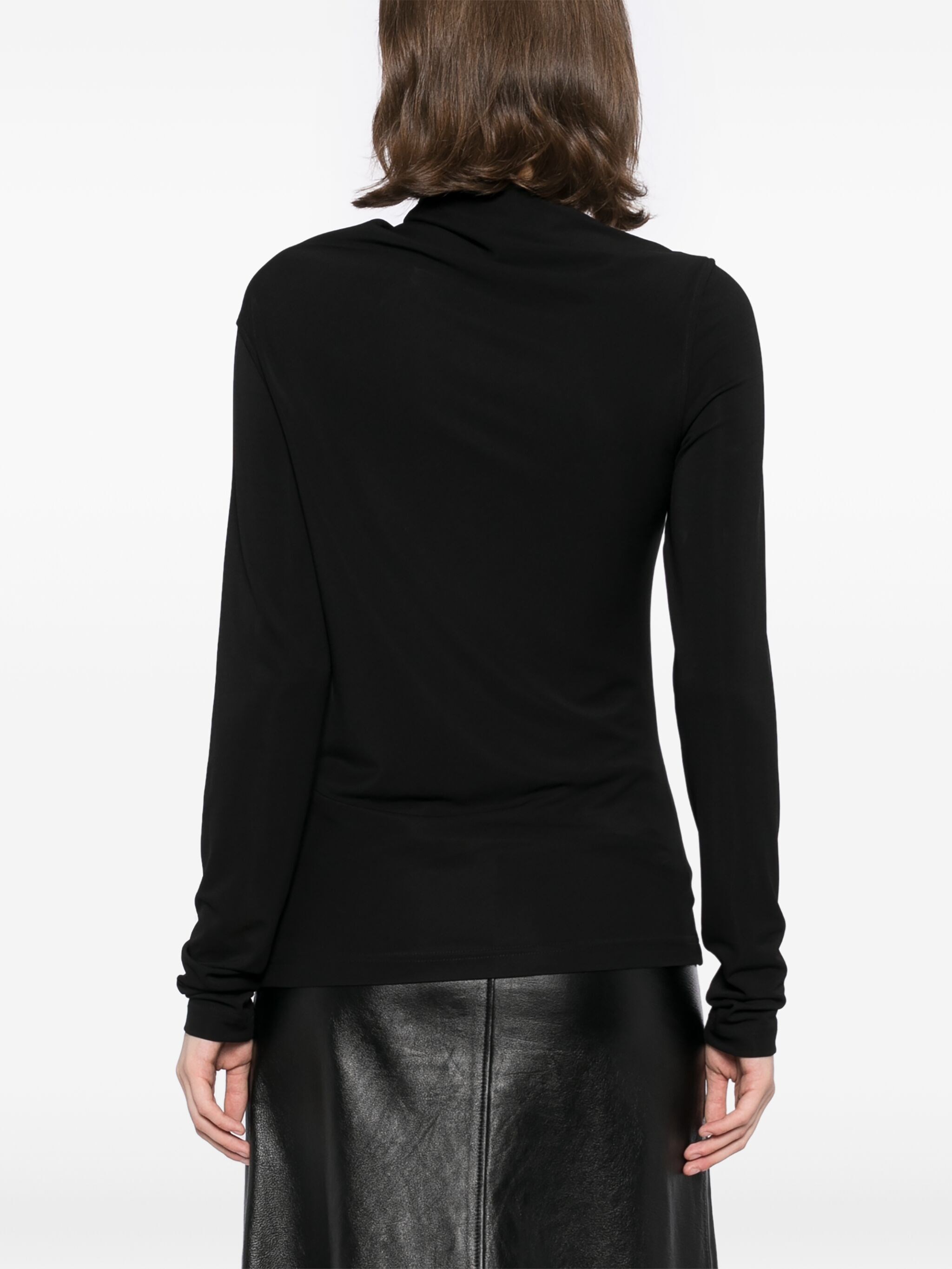 Toteme Draped jersey top available on Bernardelli Stores – 19385